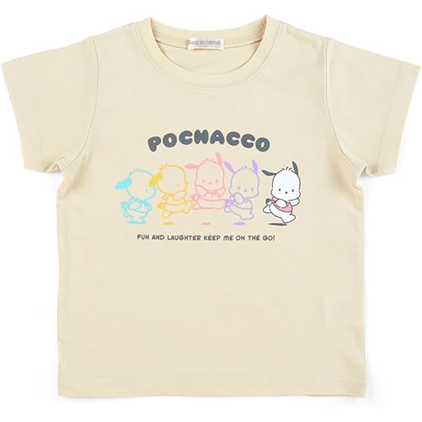 超レア　完売品　POCHACCO BABY MILO 新品Tシャツ ホワイト Sanrio Pocacco Kids Short Sleeve T-shirt 100cm 39.4in 607517